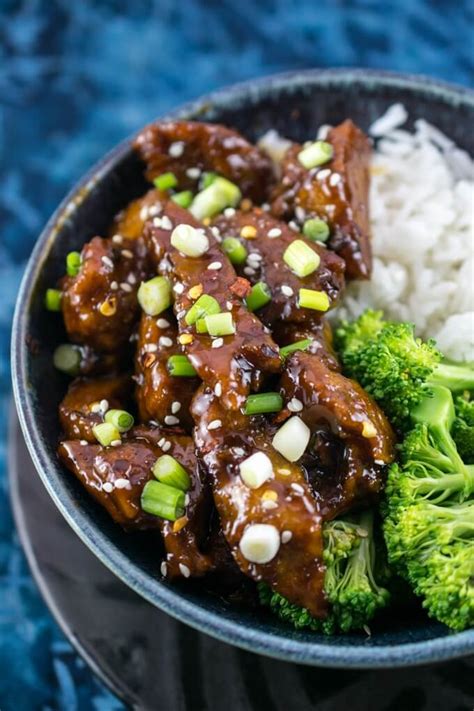 Mongolian Seitan (Vegetarian Mongolian Beef) Recipe | Yup, it's Vegan