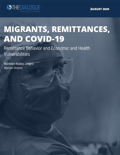 Migrants, Remittances and Covid-19: Remittance Behavior and Economic ...