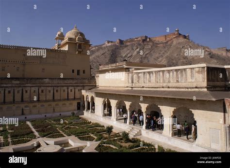 garden in the rambagh palace of jaipur Stock Photo - Alamy