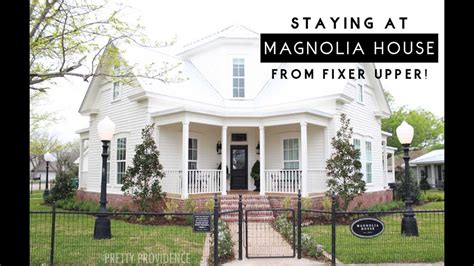 Stay at the Magnolia House from FIXER UPPER! - YouTube