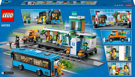 LEGO® City Train Station Building Set with Bus - Imagination Toys