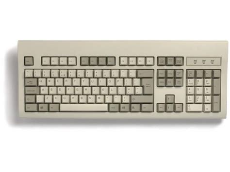 Beige USB keyboard, incorporating a PS/2 mouse port : KBC-105USB/PS2 ...