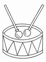 Drum coloring pages sketch template