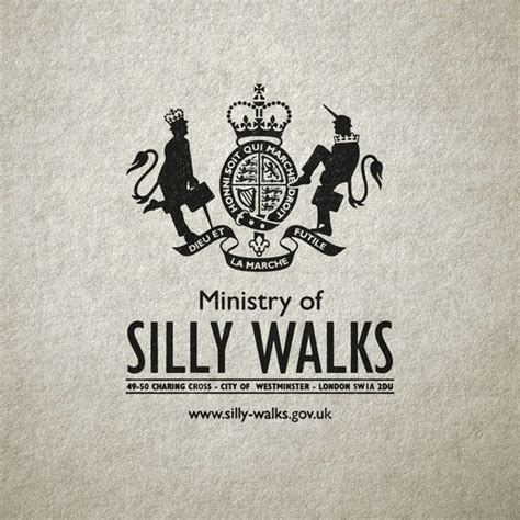 MONTY PYTHON - Ministry of Silly Walks Art Print by Phildesfr | Monty ...