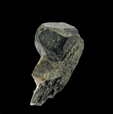 Gadolinite-(Y) - rare TEXAS crystal! | Baringer Hill, Bluffton, Llano ...