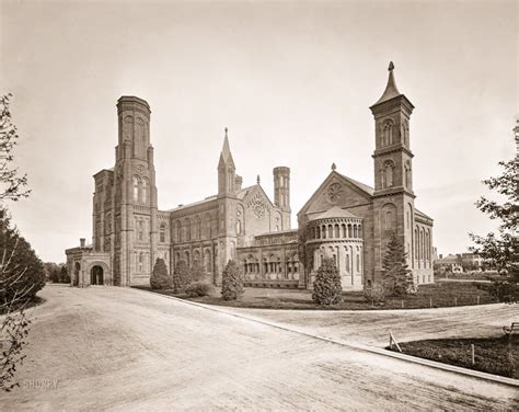 Smithsonian Castle: 1860s | Shorpy Old Photos | Photo Sharing