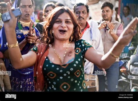 Indian hijra portrait,Pushkar Stock Photo - Alamy