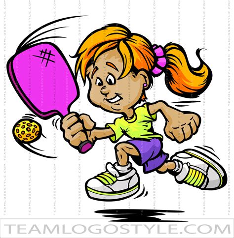 Pickleball Clip Art | Vector Format | AI JPG EPS PNG