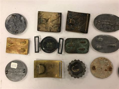 Group of Civil War Belt Buckles | Cottone Auctions