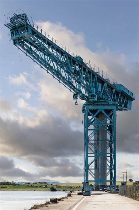 Clydebank Titan Crane Approach Angle Stock Image - Image of heavy, john: 269744197