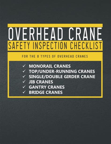 Buy Overhead Crane Daily Inspection Checklist (Remote Operated Type ...