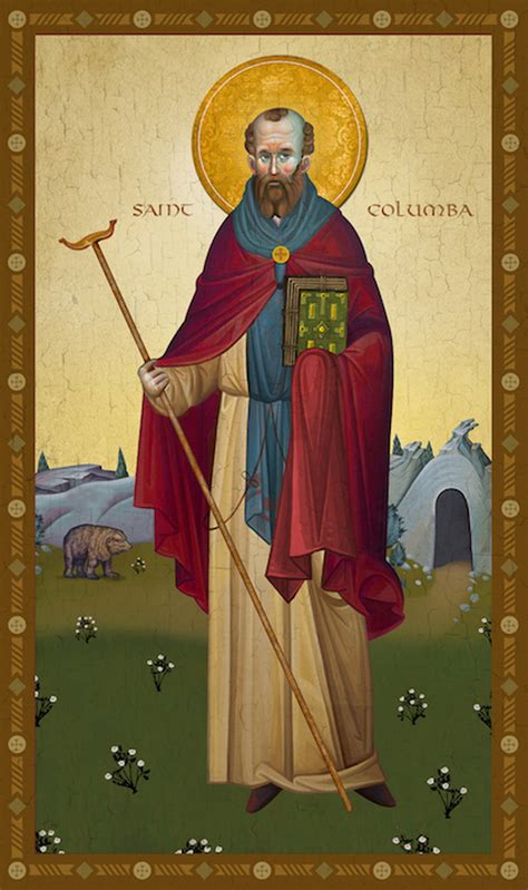 ORTHODOX CHRISTIANITY THEN AND NOW: Saint Columba of Iona