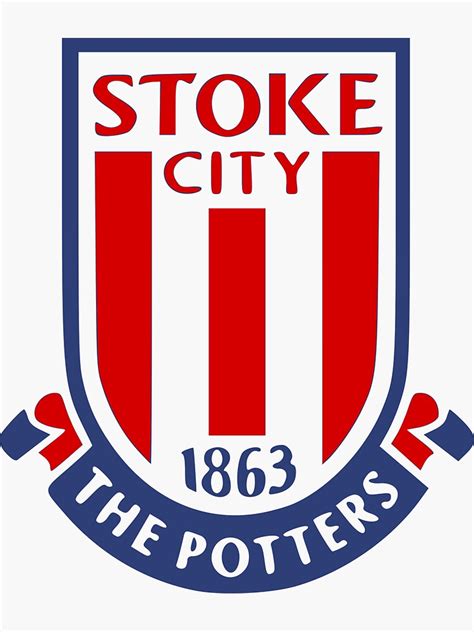 "stoke city logo in black" Sticker for Sale by JuliaTheThird | Redbubble