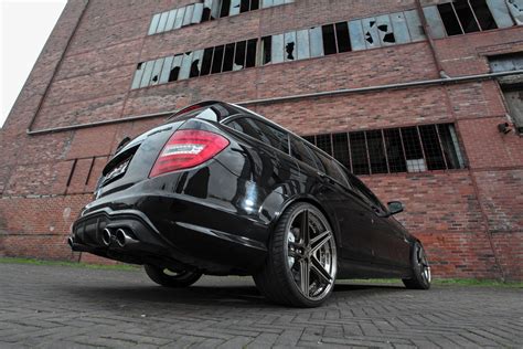 Mercedes C63 AMG wheels by Raceland #FSLine - Schmidt Wheels