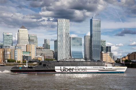 Uber Boat by Thames Clippers Launches in London