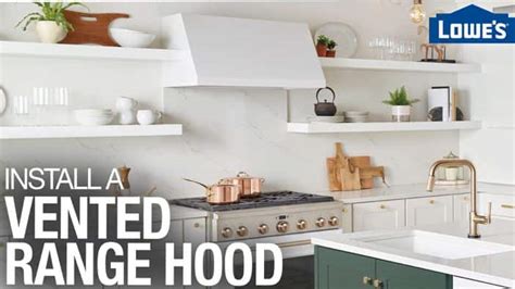 Range Hood Installation Tips | Lowe's