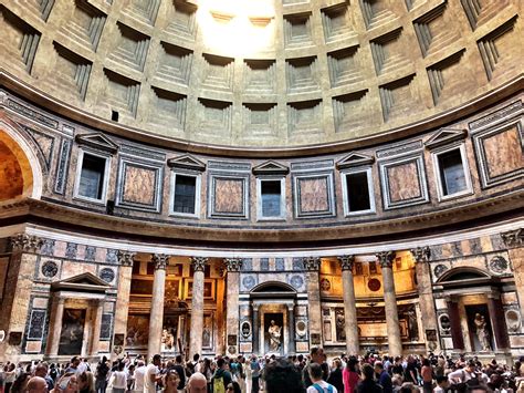 Inside The Pantheon in Rome