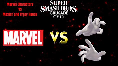 Super Smash Bros. Crusade CMC+ V7 - Marvel characters VS. Master and ...