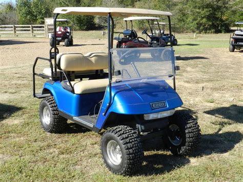 Blue EZGO TXT - Southeastern Carts & Accessories - Custom & Pre-owned ...