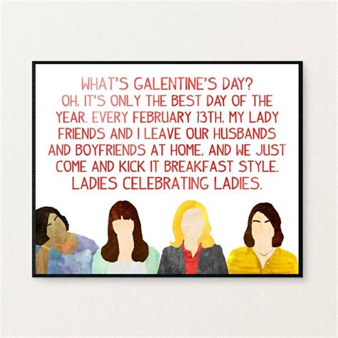 #GalentinesDay #Galentines #leslieknope | Galentines, Galentine's day quotes, Leslie knope