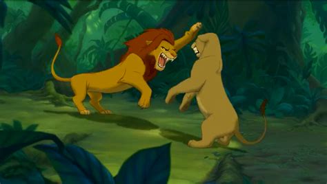 Simba and Nala fight - The Lion King Photo (38806968) - Fanpop
