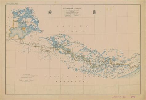 Boundary Waters Map 1930 – HullSpeed Designs