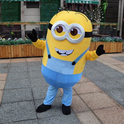 Interesting Cartoon Character Minion Mascot Costume