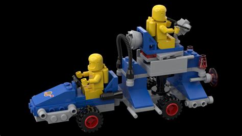 LEGO MOC Classic Space Reimagined: Moon Rover 6874 by watson.lego | Rebrickable - Build with LEGO