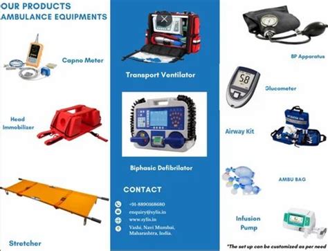 Ambulance Equipment Setup, For Medical at best price in Navi Mumbai ...