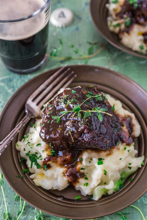 Stout Beer Braised Short Ribs - Olivia's Cuisine