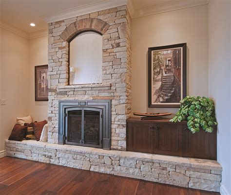 Stone Fireplace/Accent Wall: Tuscan, Ledgestone & Tuscan Feildstone- Pangaea® Natural Stone ...