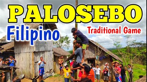 PALOSEBO | LARONG PINOY | Santo Rosario patrol base | community Christmas party - YouTube