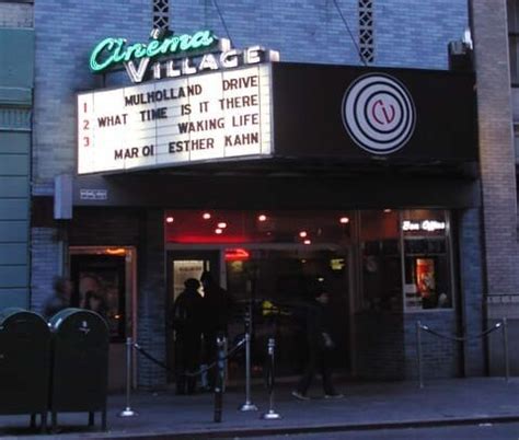 Cinema Village Movie Theater in New York - Showtimes