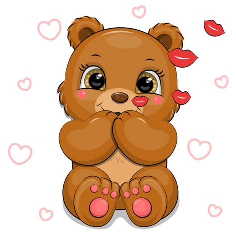 160+ Kissing Teddy Bears Drawings Stock Photos, Pictures & Royalty-Free ...