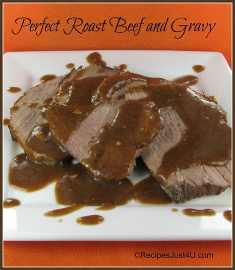 Roast Beef with Brown Gravy