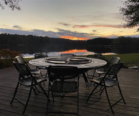 The ultimate 5-in-1 outdoor grill table.