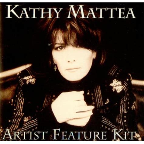 Kathy Mattea Artist Feature Kit USA Promo Cd Album MNCD146 Artist Feature Kit Kathy Mattea ...