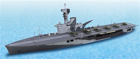 NNT Modell | HMS Hermes aircraft carrier Battle of Ceylon Sea ...