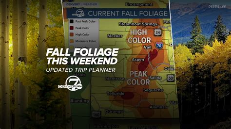 Colorado fall foliage this weekend: Updated map shows best places to see colors