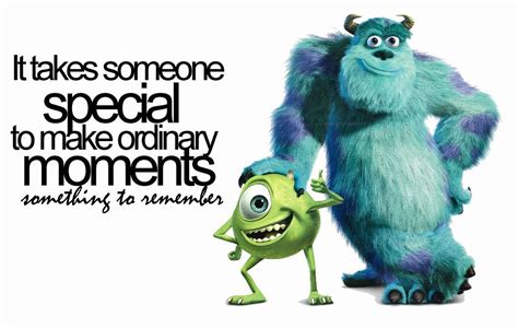 A Special Person | Monsters university quotes, Monsters inc quotes, Disney plus