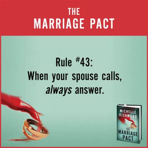 Marriage Pact Challenge - Michelle Richmond