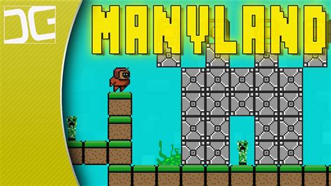 ManyLand - An Open World 2D Sandbox Creative MMO - Indie Game Spotlight - YouTube