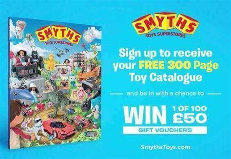 Free Smyths Toys catalogue + win £50 voucher (100 giveaway) ⋆ Star Freebies