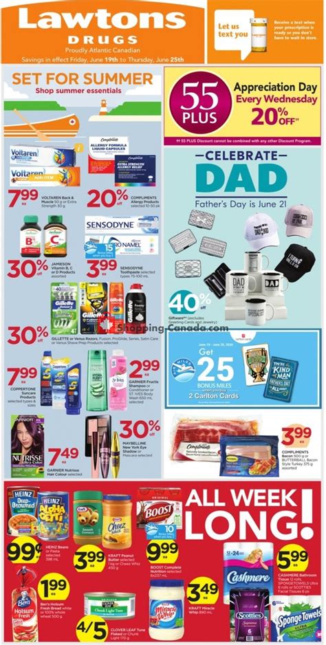 Lawtons Drugs Canada, flyer - (Shop Summer Essentials): June 19 - June ...