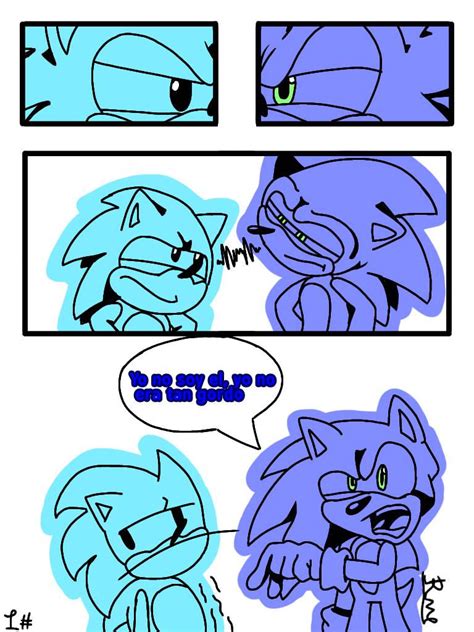 Sonic y Classic Sonic (Comic 1#) by RENZOgamer87 on DeviantArt