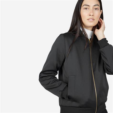 The E2 Bomber Jacket - Everlane | Bomber jacket, Outerwear women, Bomber jacket women