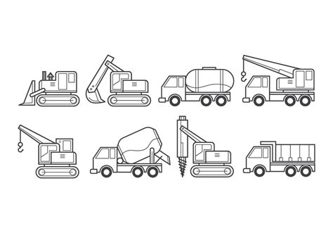 Free Construction Vehicle Vector 120377 Vector Art at Vecteezy