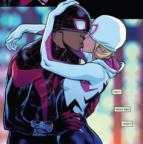 Miles Morales And Spider Gwen Comic - Margaret Wiegel