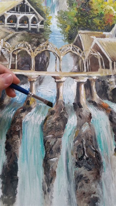 Rivendell Painting at PaintingValley.com | Explore collection of ...