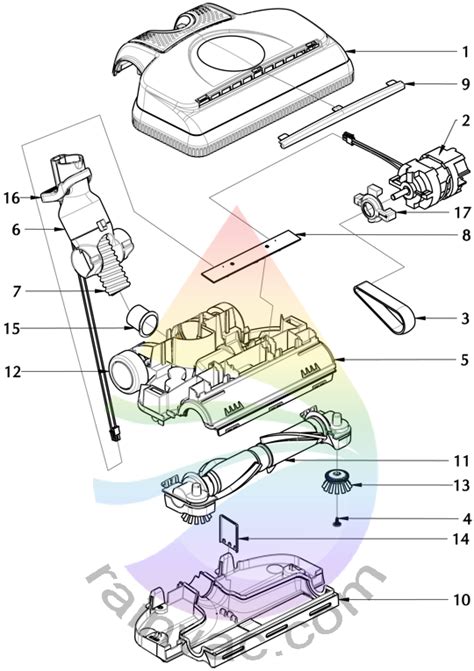 Rainbow Power Nozzle PN-12 Black Series Version 1 Parts